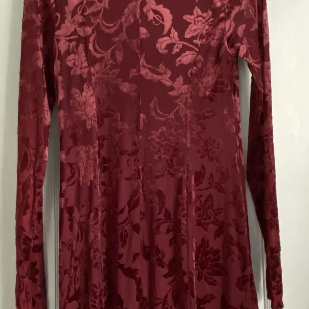 Free People Lotta Love Velvet Slip Mini Dress Lined small